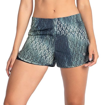 Short Trinys Total Flex Estampado F-14700 Feminino