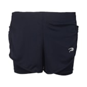 Shorts com Bermuda Placar Jacarta BG-1168 Feminino Shorts com Bermuda Placar Jacarta BG-1168 Feminino