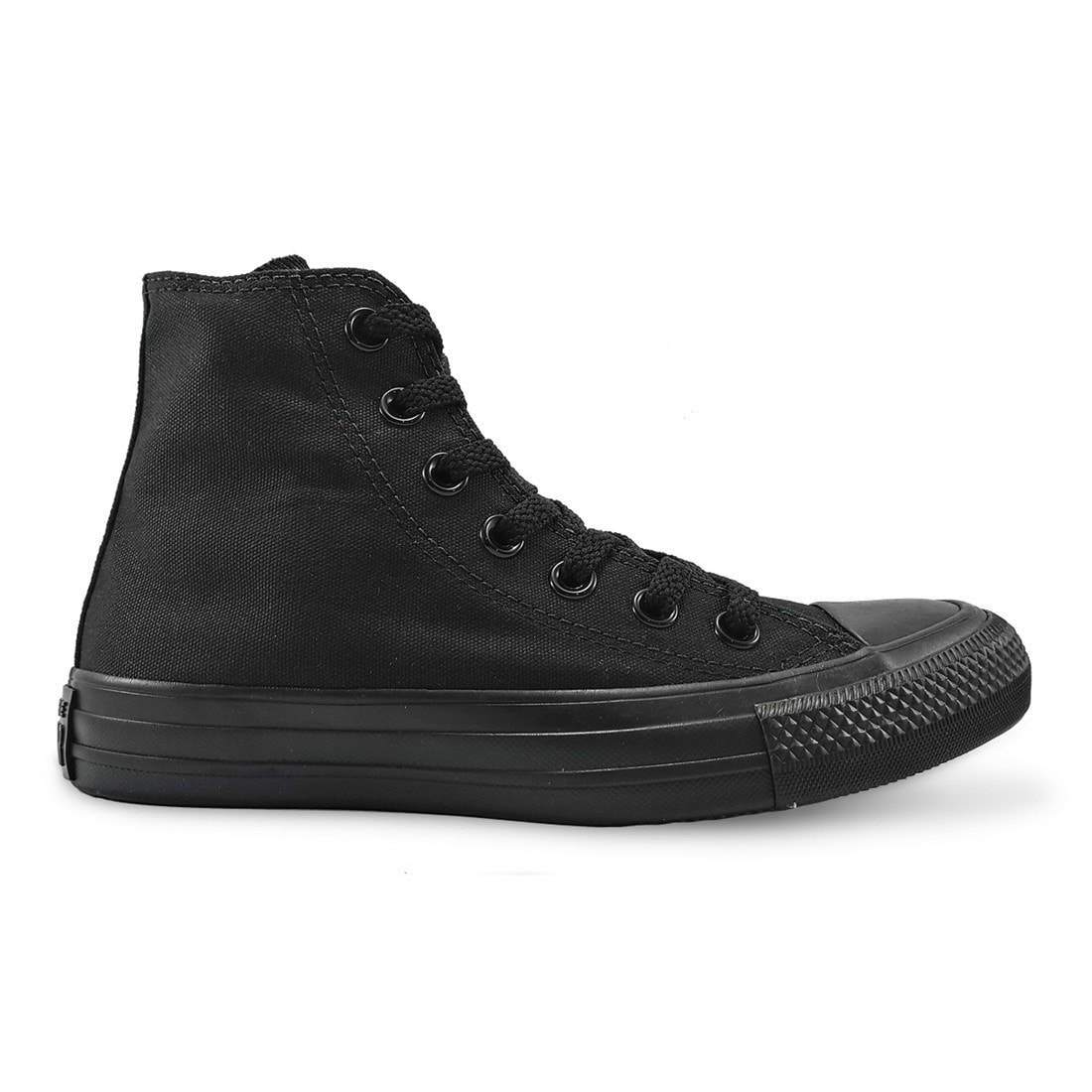 All star monochrome store preto cano medio