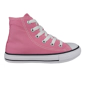 Tenis All Star Converse Chuck Taylor Cano Médio Rosa Infantil