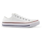Tenis All Star Converse Chuck Taylor Lona Adulto Branco Tenis All Star Converse Chuck Taylor Lona Adulto Branco