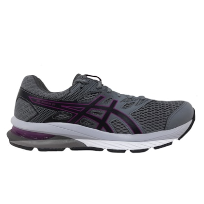 Tênis Asics Gel Shogun ST Feminino Cinza/Roxo