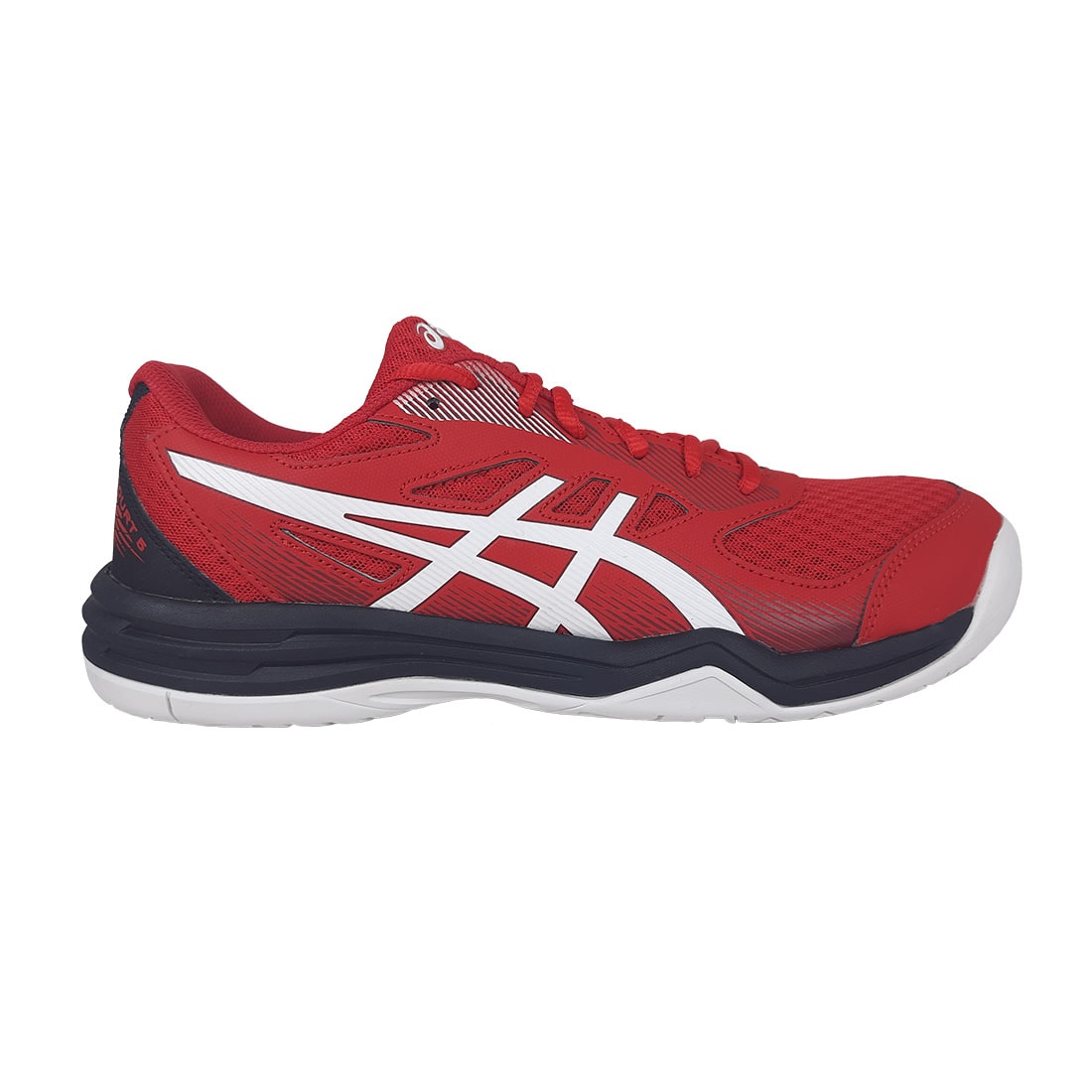 Asics masculino hot sale vermelho