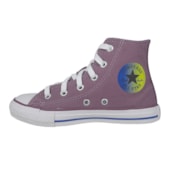 Tênis Converse All Star Cano Médio Lona Infantil