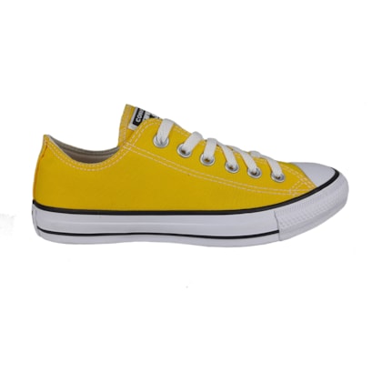 Tênis Converse Chuck Taylor Lona Amarelo Adulto