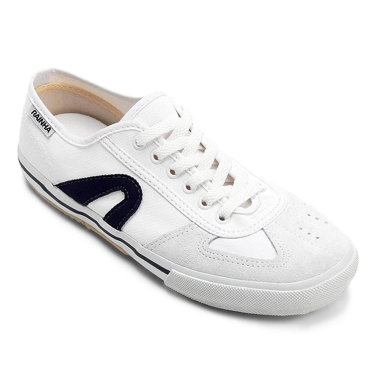Tenis Futsal Casual Rainha Vl-2500 Vl2500 Branco Adulto Home Sport