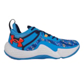 Tênis Under Armour Dagger Basquete Azul Masculino