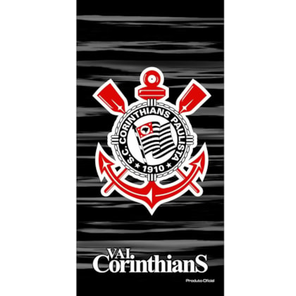 Toalha Corinthians De Banho Oficial 1,40x0,70 BOUTON