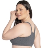 Top Academia Trinys Plus Size Básico Suplex F-11207 Top Academia Trinys Plus Size Básico Suplex F-11207