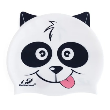 Touca de Natação Hammerhead Silicone Animal Kids Panda