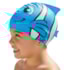 Touca de Natação Hammerhead Silicone Animal Kids Peixinho Infantil