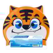 Touca de Natação Hammerhead Silicone Animal Kids Tigre Infantil