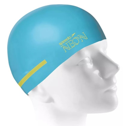 Touca de Natação Speedo Flat Cap Neon Unissex Touca de Natação Speedo Flat Cap Neon Unissex