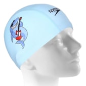Touca de Natação Speedo Fun Cap Tubarão Infantil Touca de Natação Speedo Fun Cap Tubarão Infantil