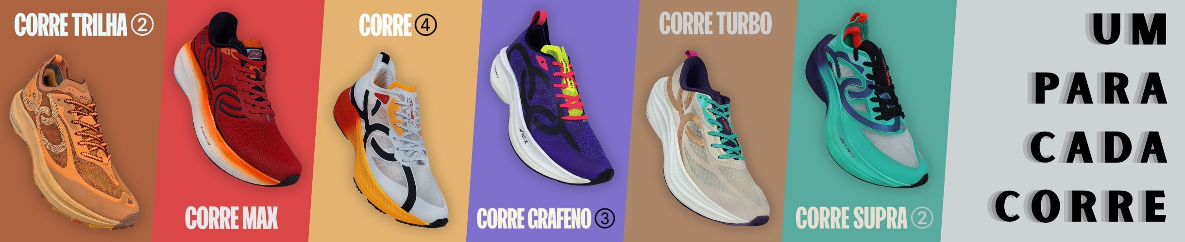 A Família Corre Completa Te Ofereçe Um Tênis Para Cada Corre!