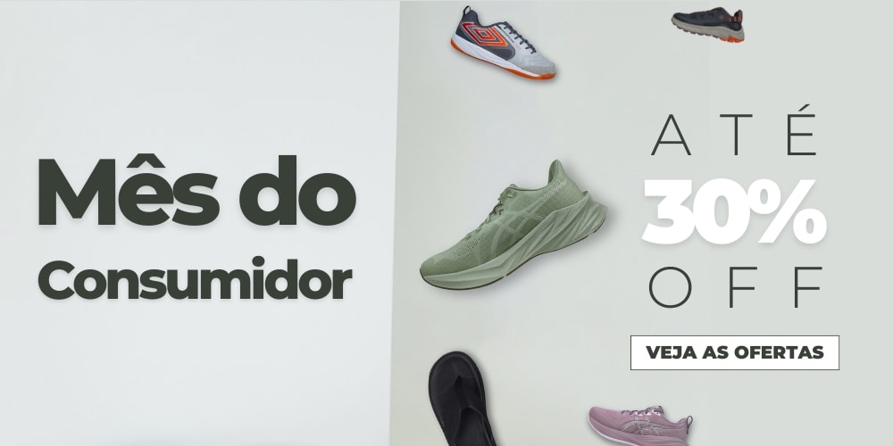 Compre com descontos de até 30% no mês do consumidor!
