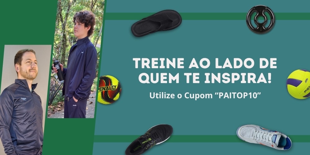 Treine ao lado de seu pai!