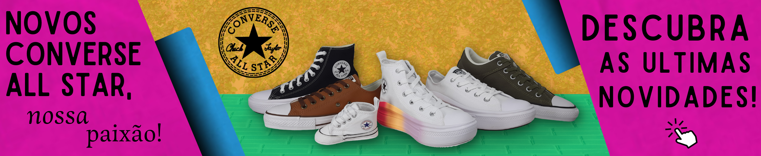 Converse sempre na Moda, com Estilo e Conforto!