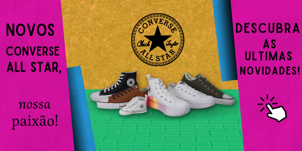 Converse sempre na Moda, com Estilo e Conforto!